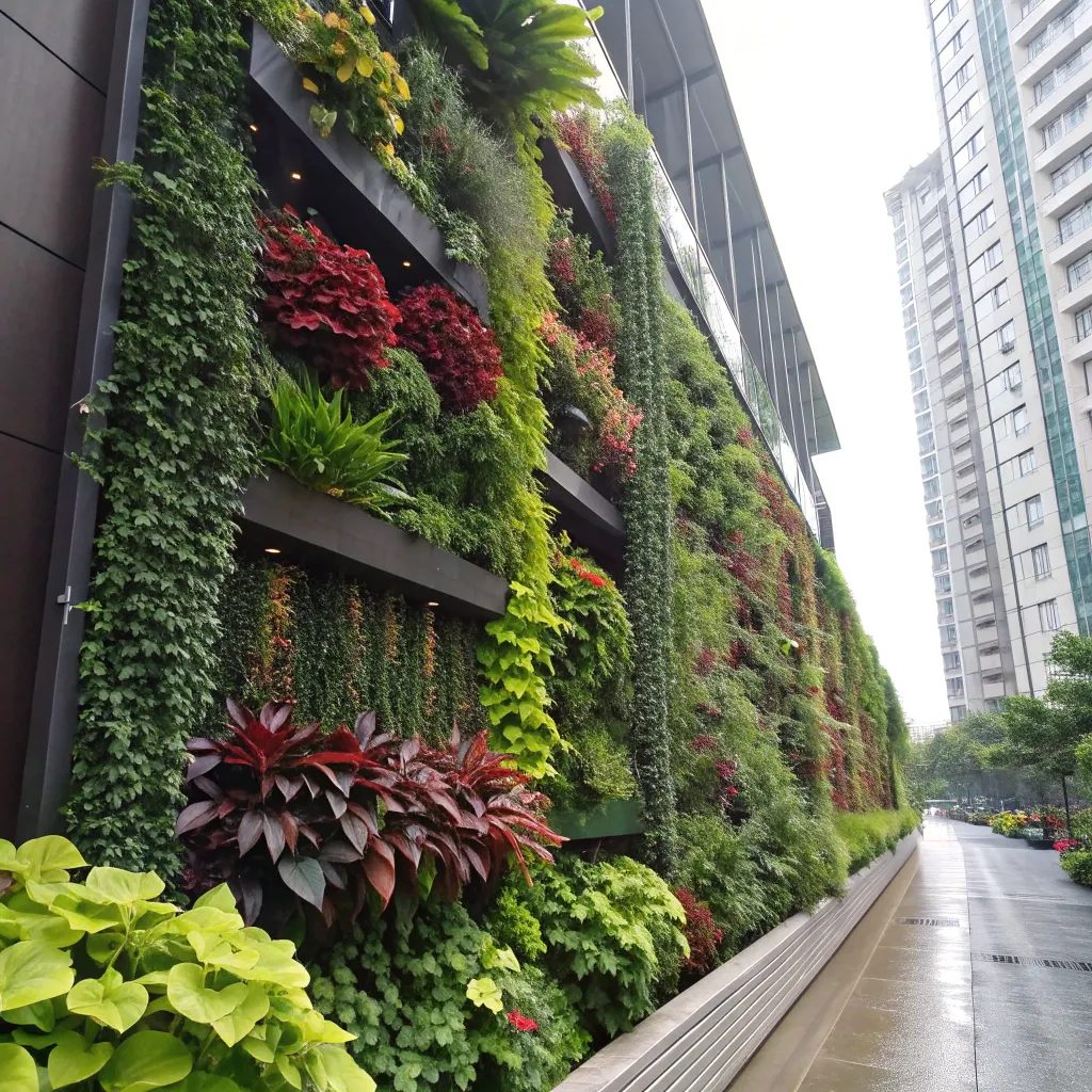 Beautiful Vertical Garden